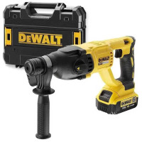DeWALT Перфоратор акумуляторний DeWalt SDS PLUS 18В XR Li-Ion акб 1х4А·год 2.6Дж 0-5500уд/хв 0-1500об/хв 3 режими кейс 2.88кг (DCH133M1)