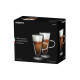 ARDESTO Cup set with double walled handles, 230 ml, H 15.8 cm, 2 pcs, borosilicate glass