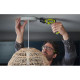 Ryobi Cordless screwdriver RSD4-120T, 4V USB Lithium, battery 1x2Ah, 5Nm, 200rpm, storage case, 10 attachments, 0.37kg (5133006210)