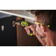 Ryobi Cordless screwdriver RSD4-120T, 4V USB Lithium, battery 1x2Ah, 5Nm, 200rpm, storage case, 10 attachments, 0.37kg (5133006210)