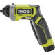 Ryobi Cordless screwdriver RSD4-120T, 4V USB Lithium, battery 1x2Ah, 5Nm, 200rpm, storage case, 10 attachments, 0.37kg (5133006210)