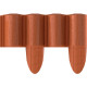 Cellfast Lawn fence 4 ECO, 10 sections x 240 mm, 2.4m, brick (34-033)