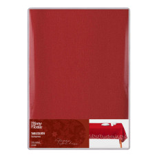 ARDESTO Tablecloth Happy Holidays 140х180cm, 90% polyester, 10% cotton, red (ART08HR)