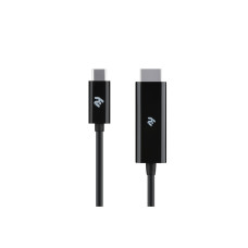 2E Cable USB-C > HDMI, 1.8м, black (2E-W1706)