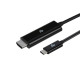 2E Cable USB-C > HDMI, 1.8м, black (2E-W1706)