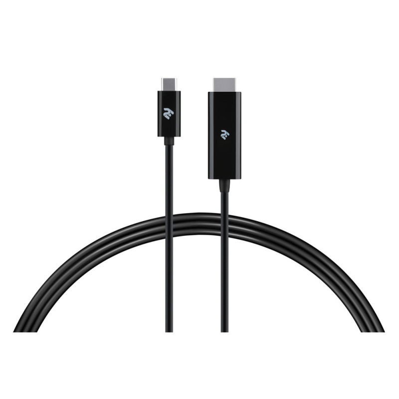 2E Cable USB-C > HDMI, 1.8м, black (2E-W1706)