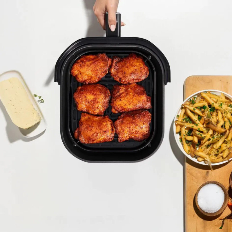 Tefal Tefal air fryer Easy Fry Infrared, 1850W, bowl-7l, sensor control, plastic, black (EY8328E0)