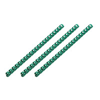 2E Пластиковые пружины для биндера, 16мм, зеленые, 100шт (2E-PL16-100GR)