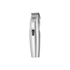 Moser Trimmer WAHL for beard and mustache, 3хАА, rotary  motor, nozzles-4, steel, nose trimmer, stand, grey (05606-308)