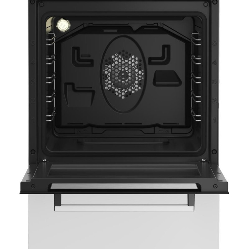 Beko Cooker combined, 60L, 50x60cm, display, convection, cast-iron, white (FSM52330DWDS)