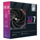 Кулер для корпуса 1stPlayer XF7 Black (XF7-BK-1IN1)
