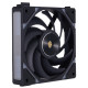 Кулер для корпуса 1stPlayer XF7 Black (XF7-BK-1IN1)