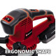 Einhell Шліфмашина ексцентрикова TE-RS 40 E400Вт 125 мм 12000-24000кол·хв 1.87кг (4462000)