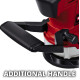Einhell Шліфмашина ексцентрикова TE-RS 40 E400Вт 125 мм 12000-24000кол·хв 1.87кг (4462000)