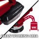 Einhell Шліфмашина ексцентрикова TE-RS 40 E400Вт 125 мм 12000-24000кол·хв 1.87кг (4462000)