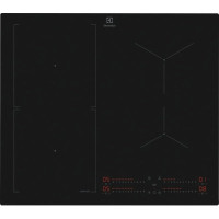 Electrolux Варильна поверхня Electrolux індукційна, 60см, розширена зона, датчик кипіння, Hob2Hood, чорний матовий (EIS62453IT)