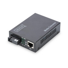 Digitus Media Converter Gigabit, RJ45 / SM SC SX, BiDi Tx1550nm/Rx1310nm, 20km (DN-82123)