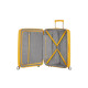 American Tourister Валіза American Tourister, Soundbox, поліпропілен, велика, 77см, 97/110л, TSA, 4 колеса, EXP, жовтий (32G*06003)