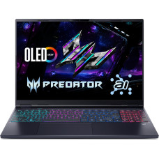 Acer Ноутбук Acer Predator Helios Neo 16S PHN16S-I51 16  OLED, Intel U9-386H, 32GB, F1TB, NVD5060-8, Lin, чорний (NH.U3VEU.004)