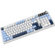 Клавиатура Ajazz AF98 Plus Wireless/Bluetooth/USB UA White/Blue (AF98-PLUS-GB)