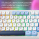 Клавиатура Ajazz AF98 Plus Wireless/Bluetooth/USB UA White/Blue (AF98-PLUS-GB)