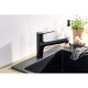 Hansgrohe Kitchen set, granite sink S520-F345 + tap Zesis M33, black graphite-black matt (43356670)