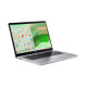 Acer Ноутбук Chromebook Spin CP314-2HN 14" WUXGA IPS Touch, Intel i3-N305, 8GB, F256GB, UMA, ChromeOS, сріблястий (NX.KYJEU.001)