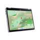 Acer Ноутбук Chromebook Spin CP314-2HN 14" WUXGA IPS Touch, Intel i3-N305, 8GB, F256GB, UMA, ChromeOS, сріблястий (NX.KYJEU.001)
