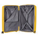 2E Suitcase Large, Aero, polypropylen, 99/119L, TSA, 4 wheels, EXP, amber yellow (2E-SPP-AERO-L-AY)