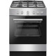 Hansa Плита газова, 70л, 60x60см, чавун, нерж (FCGS61129H)