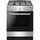 Hansa Плита газова, 70л, 60x60см, чавун, нерж (FCGS61129H)