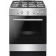 Hansa Плита газова, 70л, 60x60см, чавун, нерж (FCGS61129H)