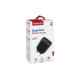 Зарядное устройство Promate 17W USB-C + USB-A (biplug-2.black)