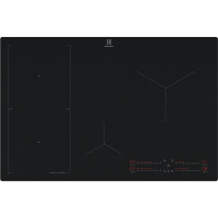 Electrolux hob induction, 80cm, Flex zone, boil sensor, Hob2Hood, matt black (EIS82453IZ)