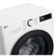 LG WM front load, 9kg, 1200, A, 48cm, display, steam, invertor, white (F2Y5FS6W)