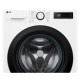 LG WM front load, 9kg, 1200, A, 48cm, display, steam, invertor, white (F2Y5FS6W)
