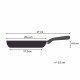 Tefal Hard Stone frying pan, 28cm, aluminum, bakelite, gray (D4560632)