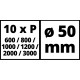 Einhell abrasive paper set for TC-PA 50, 50 mm, for metal, 60 pcs. (4133131)