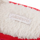ARDESTO Home shoes Christmas 38/39 size, 100% polyester, sole 100% rubber, red (ART2538DR)