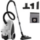 Gorenje bag VC, 800W, bag-3L, weihgt-6.5kg, HEPA, indicator, telescope, white (VC2221G4EW)