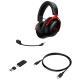 Наушники HyperX Cloud III S Wireless/USB-A/USB-C Black/Red (A59Z0AA)