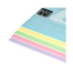 Бумага DoubleA А4, 80 г/м2, 100 арк, 5 colors, Rainbow3 Pastel (151308)