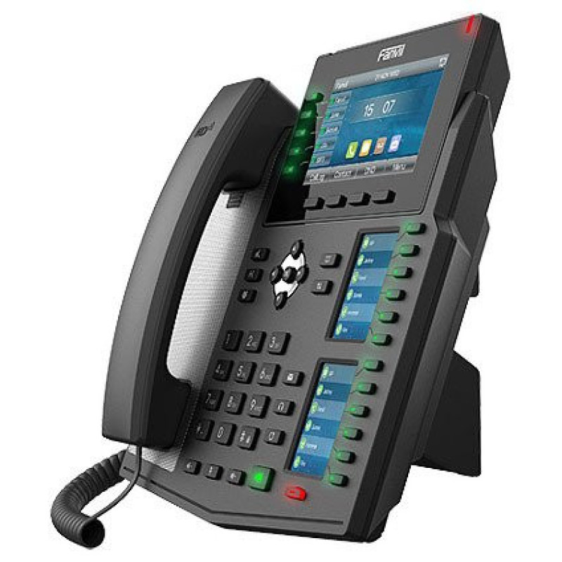 Fanvil IP-Phone X6U 2xGE LAN, 1xUSB-A, BT, SIP, VPN, PoE, 4.3  color screen