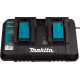 Makita Набор аккумуляторов + зарядное устройство 198091-4, LXT BL1860B x 4шт (18В, 6Ач) + DC18RD, кейс Makpac 3