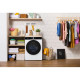 Gorenje Стиральная машина фронтальная, 10кг, 1400, A+++, 60см, дисплей, инвертор, пар, Wi-Fi, подсветка барабана, белый (WNS14A4TWIFI)