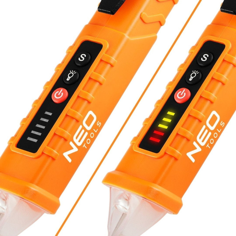 Neo Tools Детектор напруги, 12-1000В, кат.1000В, 2х1.5В ААА (94-007)
