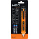 Neo Tools Детектор напруги, 12-1000В, кат.1000В, 2х1.5В ААА (94-007)