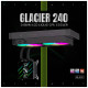 Система жидкостного охлаждения Gamemax GLACIER 240 LCD BK