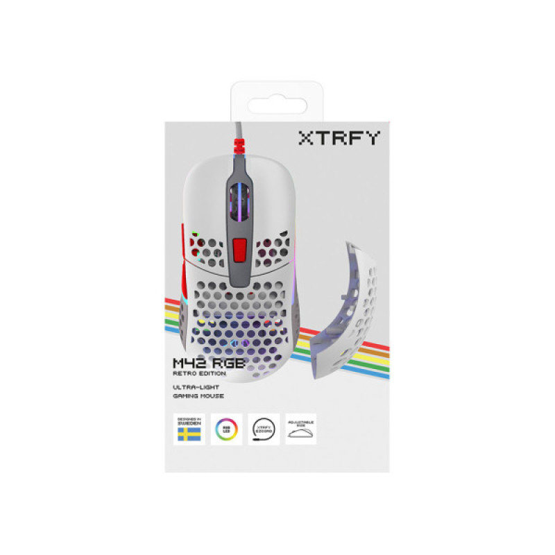 Мышка Xtrfy M42 RGB Retro (XG-M42-RGB-RETRO)