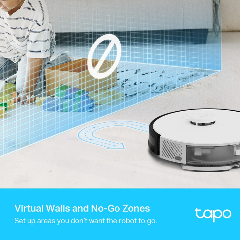 TP-Link Робот-пилосмок TAPO RV 30 LIDAR з підтримкою вологого прибирання (TAPO-RV30)